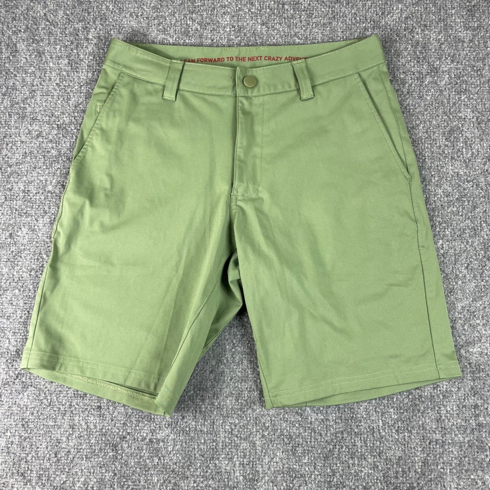 Rhone Commuter Shorts Size 28 Green‎ Athletic Golf Casual Lightweight Men's